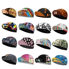 New Classic Polyester Cycling Caps Summer Sports Quick Dry Men Women Bicycle Hat