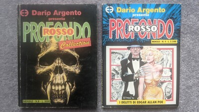 Profondo Rosso Dario Argento Fumetti Italian Horror Comic Book Freddy Krueger