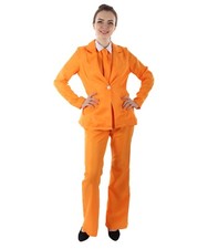 EXCLUSIVE Women's Deluxe Costume for Cosplay Singer Bowie Party Suit Halloween