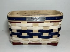 Longaberger 2018 Dresden Patio Shops Basket & Protector 