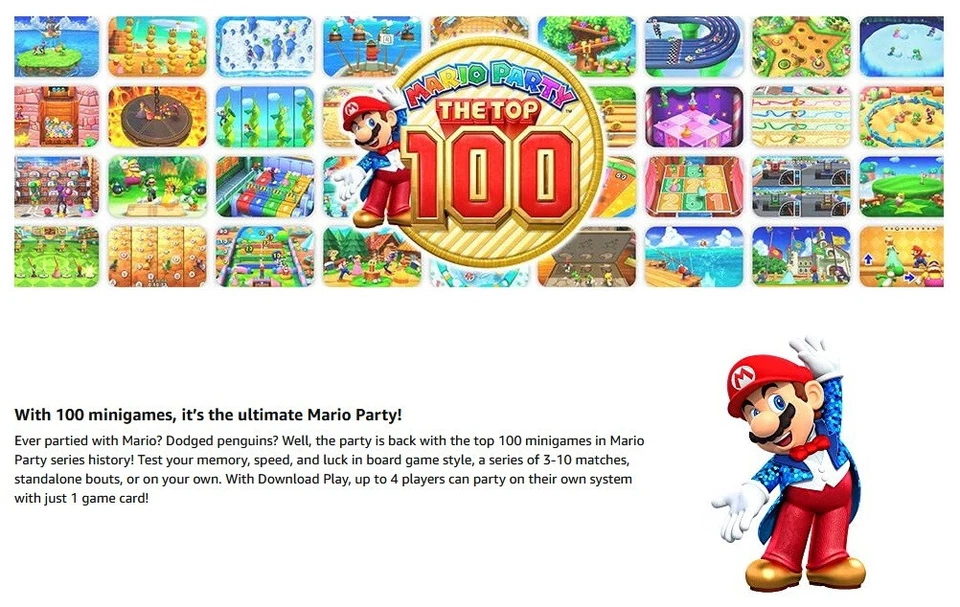 Mario Party: The Top 100 (Nintendo 3DS) New - Image 2 of 4