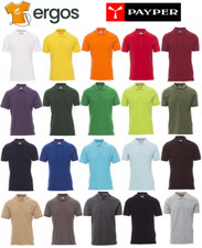 Polo Maglia PAYPER VENICE da Uomo a Manica Corta 100% Cotone 3 Bottoni da XS 5XL