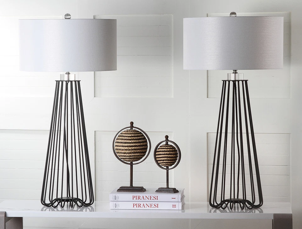 Lámpara de mesa SAFAVIEH Estill (juego de 2) Foto 3 de 4