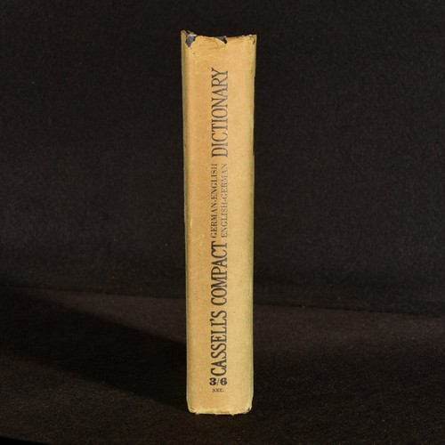 1936 The New Enlarged German-English English-German Compact Dictionary by J. ... - Picture 8 of 9