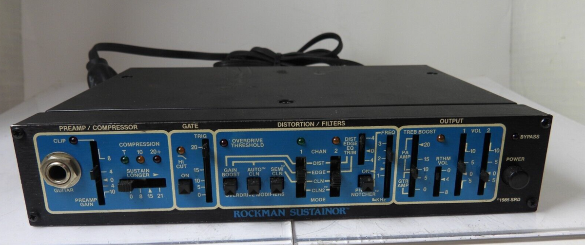 Vintage Rockman Sustainor Model 100 Effects Processor Tom Scholz