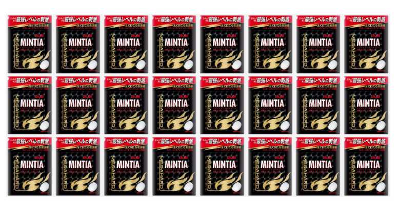 Asahi MINTIA Mega Hard 50 tablets (1/ 4 / 24 Packs) - The