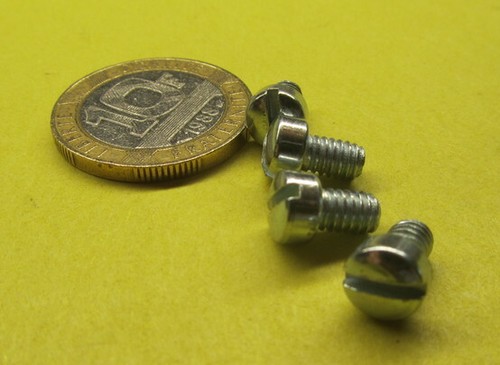 Fillister Head Zinc Steel Slotted Machine Screw 8-32 x 1/4" Length 200 Pcs - Picture 8 of 12