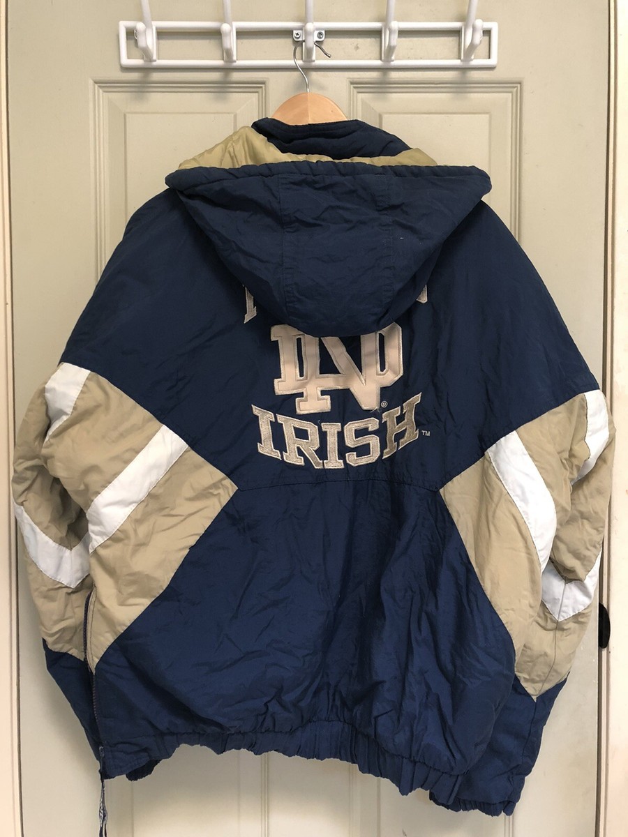 スターター　ノートルダム大学 FIGHTING IRISH ジャケット スターター ノートルダム大学 FIGHTING IRISH ジャケット - メルカリ