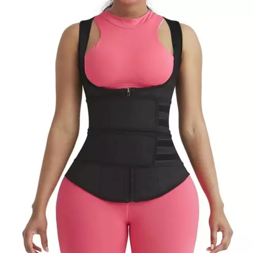 Faja Para Adelgazar Reductoras Abdomen Faja De Ejercicio Tank Top Mujer y Hombre - Picture 6 of 38