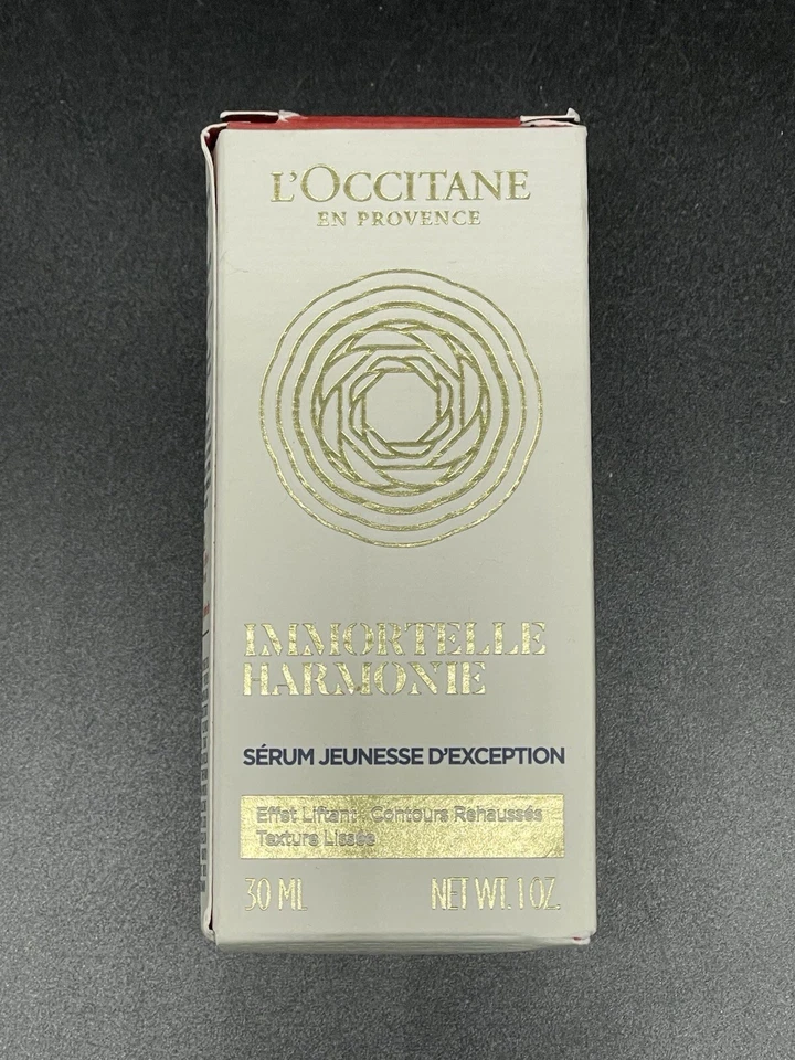 Suero juvenil excepcional L’Occitane Immortelle Harmonie nuevo 1,0 oz Foto 3 de 3