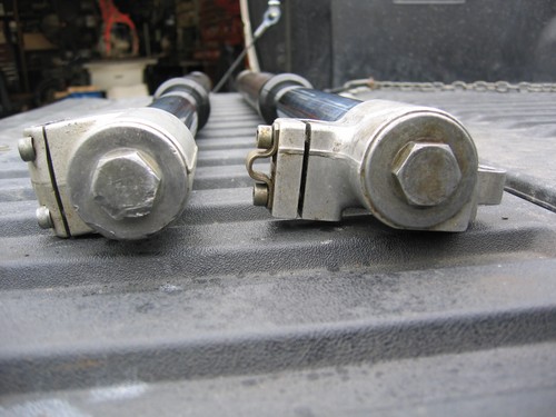 1988 KTM 250 MX OEM RIGHT & LEFT FRONT FORKS DAMPER SUSPENSION NEEDS SERVICE - Foto 15 di 17
