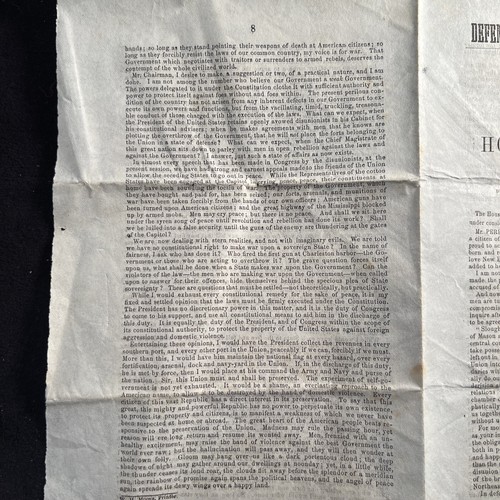 1856 Anti-Slavery Congressional Speech by John J. Perry of Maine - Picture 10 of 12