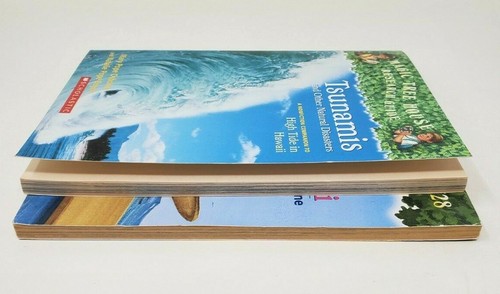 Lot of 2 Magic Tree House #28 High Tide in Hawaii & Tsunamis & Other Disasters - Imagen 8 de 10