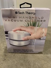 Mini Handheld Vacuum Cleaner Desk Tech Theory White