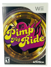 Pimp My Ride Nintendo Wii Video Game Activision Teen Xzibit Music Cars Trucks