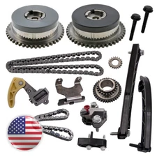Engine Timing Chain Kit Cam Gear For Buick Cadillac Envision LaCrosse ATS L4 2.5