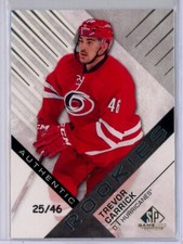 2016-17 SP Game Used #198 Trevor Carrick RC /46 - Carolina Hurricanes  True RC