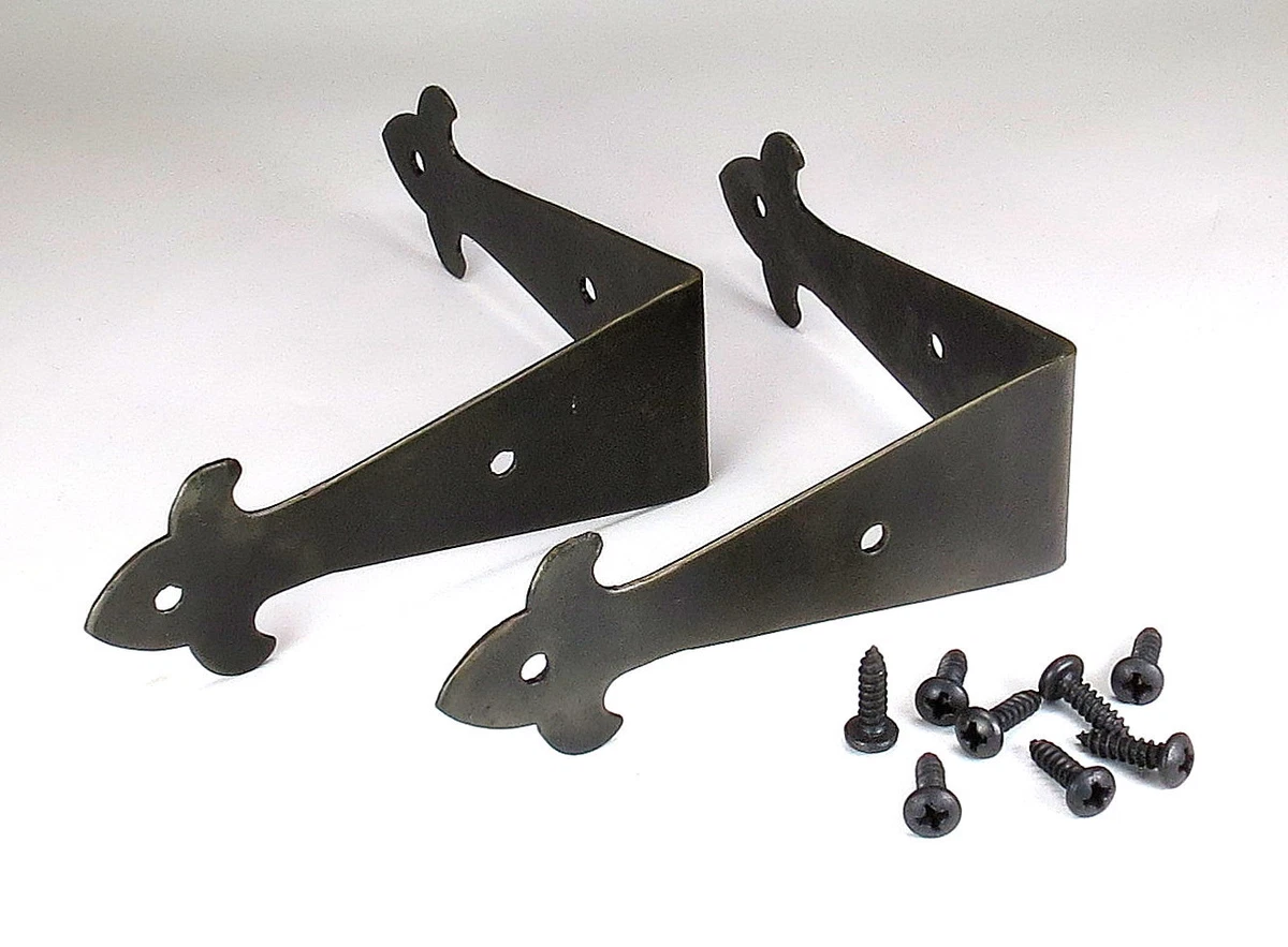Wrought Iron Corner Brackets 1