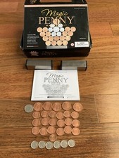 Magic Penny Magnetic Kit Game Building Kids Toy British Pennies STEAM Dowling