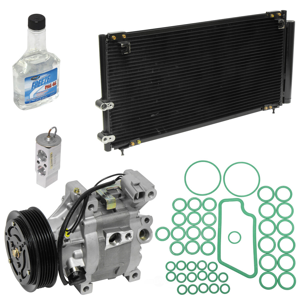 A/C Compressor Kit-Compressor-condenser Replacement Kit UAC fits 2000 ...