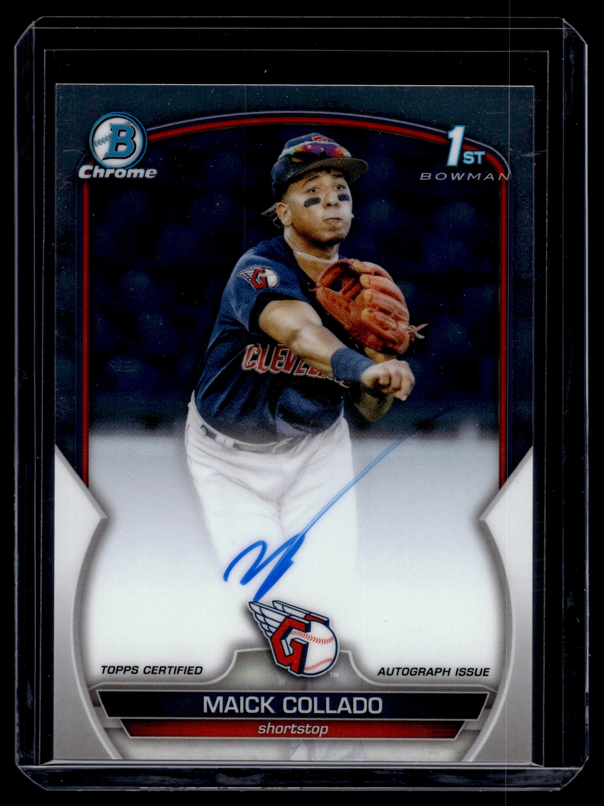 Maick Collado 2023 Bowman Chrome 1st Autograph Auto Card #CPA-MCO