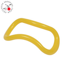 Maki Sports Wave Stretch Ring Plastic Lumbago Yellow Inner Muscle Training New