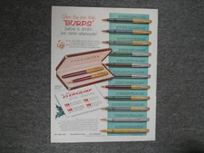 Eversharp Magazine Ad---1953 Burp Collection
