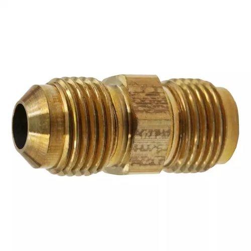 Brass Flare 3/8" x 3/8" Coupling Union Tube Fitting Water Oil Gas line copper