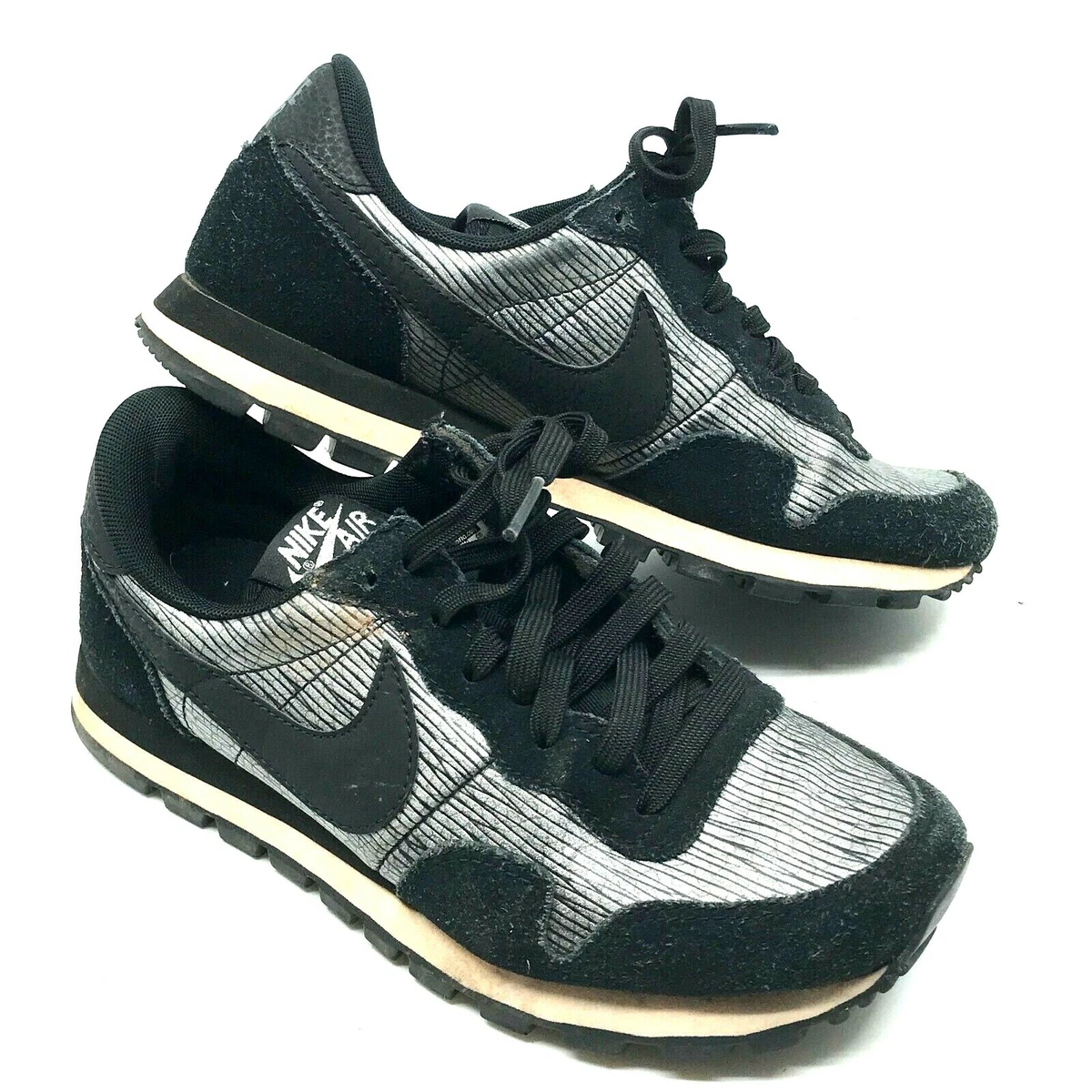 Nike Air Pegasus 83 Black Metallic Women&#039;s 6.5 [06] |