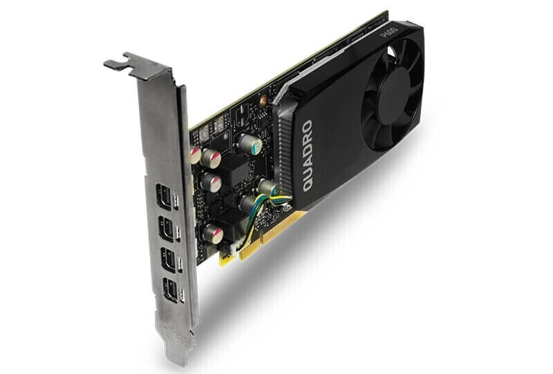 Nvidia Quadro P600 2GB GDDR5 PCIe 4xMiniDP Graphics Card Dell P/N
