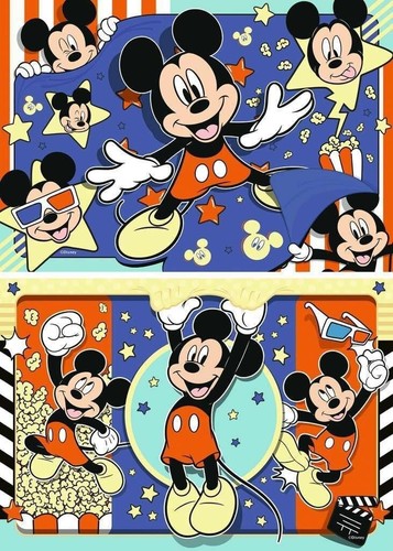 RAVENSBURGER Puzzle Ravensburger 05578 Film Ab-2 x 24 Pieces Disney Puzzle - Picture 4 of 4