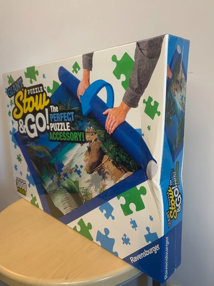 全新未拆封 Ravensburger "Giant Puzzle Stow & Go 适用于拼图" 最多 3000 件 — 第 4/4 张图片