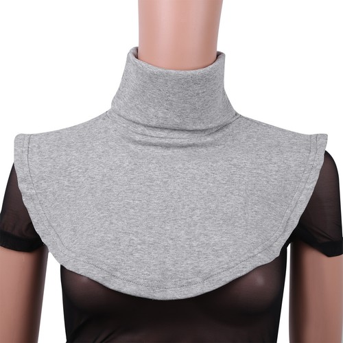 Womens Faux Turtleneck Dickey False Choker Mock Blouse Half Top Collar AU - Picture 49 of 62