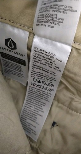 Dockers Men's Ultimate Chino Straight Fit Lightweight Navy Blue Pants 38x32 - Picture 7 of 7