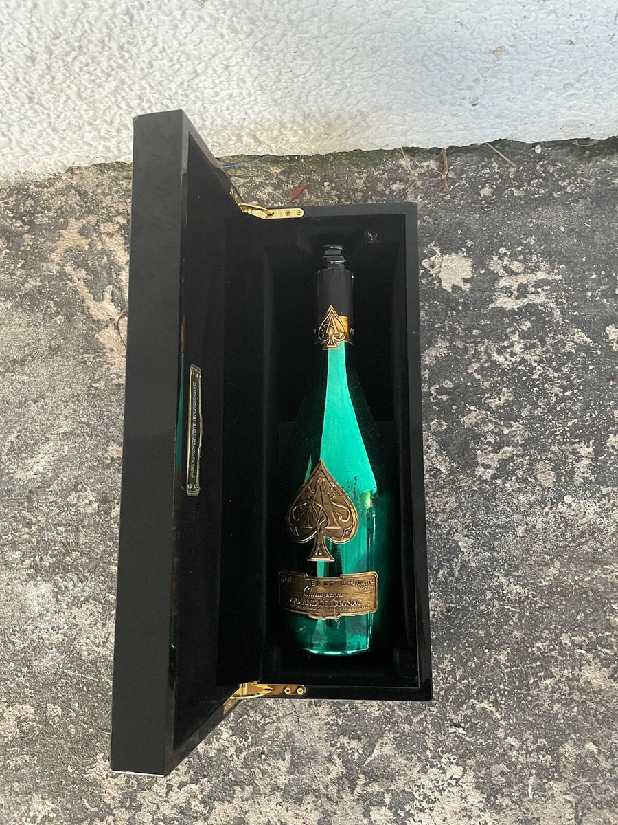 Armand de Brignac Ace of Spades Brut GREEN Champagne (Empty Bottle