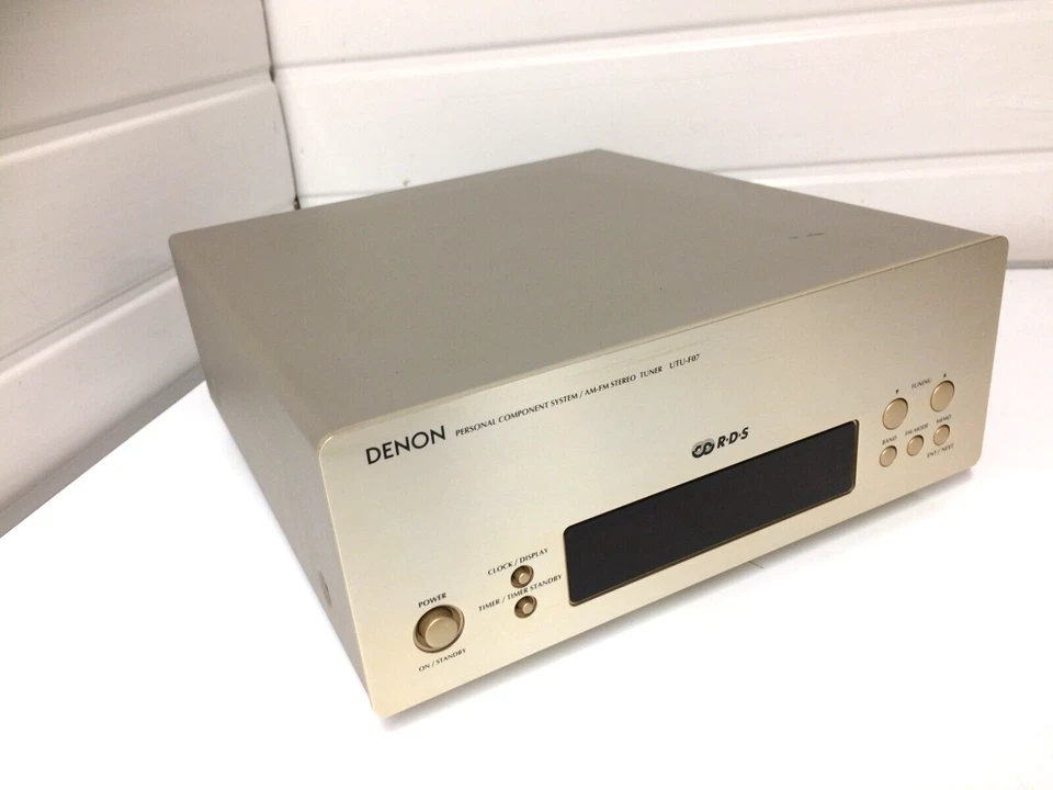 Denon Personal Component System AM/FM Stereo Tuner Model UTU-F07 - Image 3 of 4