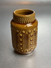 Keramik Kleine Vase; Scheurich; Model 645-10A; D6cm, H10cm
