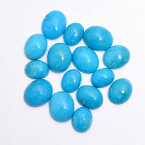 11mm x 9mm Oval Cabochon Natural Turquoise Gem Gemstone