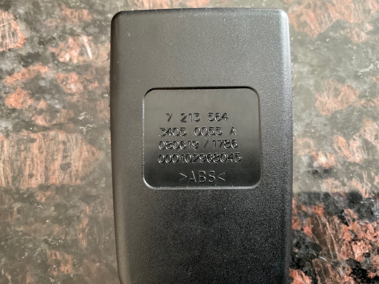 OEM BMW E92 Front RIGHT Passenger Seat Belt Buckle Tensioner Part