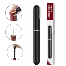 Air Pressure Corkscrew Wine Bottle Opener with Foil Cutter for Father's Day Gift