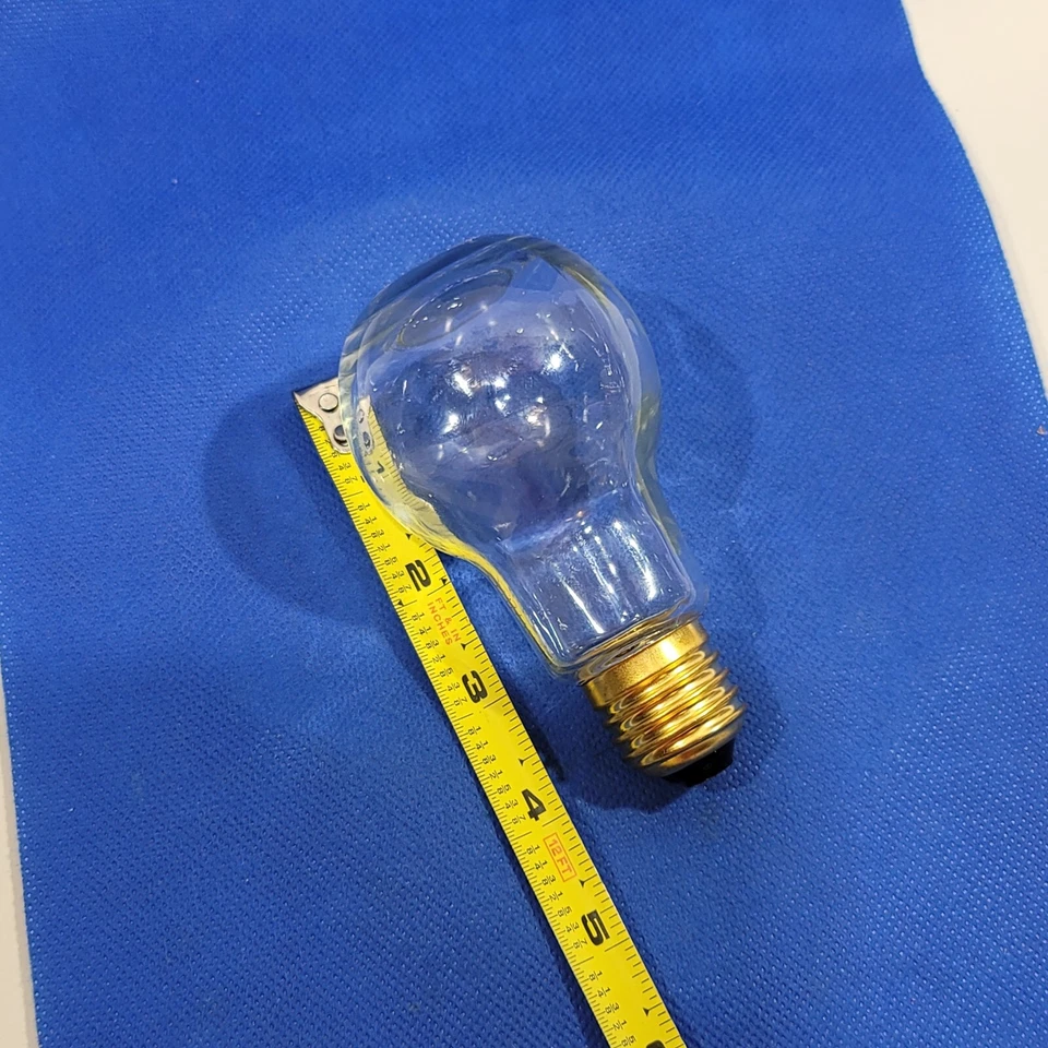 Geocache Container Devious Light bulb Cache Clear Glass - Image 4 of 4