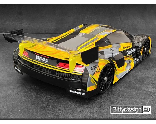Bittydesign AR8 GT3 1/8 GT Karosserie 325mm Light Weight BDYGT8-R8 - Picture 2 of 5