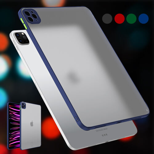 Clear Matte Bumper Case For iPad 10.2 9th 8/7th 9.7 6th 5th Mini 6 5 Back Cover - Picture 17 of 22
