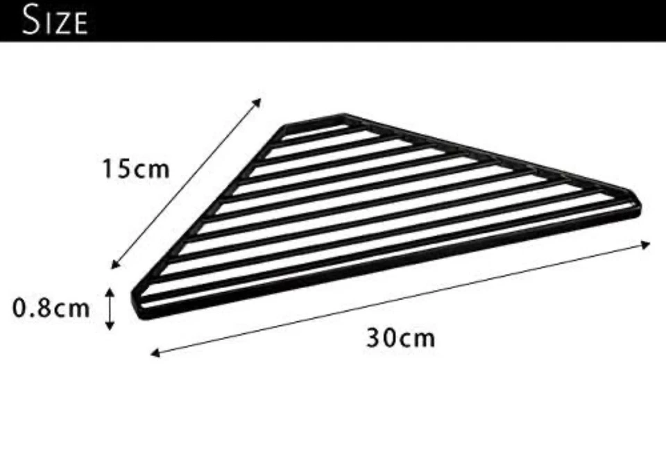 YAMAZAKI Home Corner Fregadero Acero | Bandeja Escurridor, Talla Única, Negro - USADO Foto 3 de 4