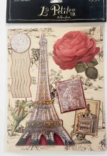 The Paper Studio La Petites 3D Stickers - ROSES - PARIS - Pick One!