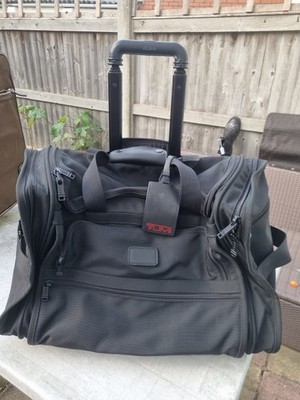 Tumi 2254D3 Ballistic Nylon/Leder Rollentasche schwarz mit lesen & ansehen...