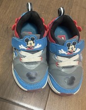 Disney's Mickey Mouse Toddler Boys Light-up Athletic Shoe Sneakers Size 7 Disney