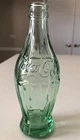 Vintage 1986  Centennial celebratory Hobbleskirt Coca-Cola Green Glass Bottle