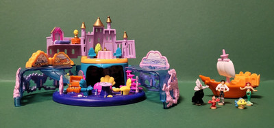 Polly Pocket Bluebird Toys Disney Arielle Unterwasserkönigreich 1996 Vollständig