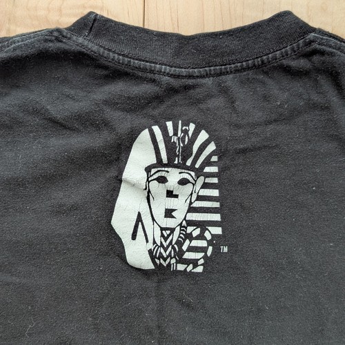 Last Kings schwarzes T-Shirt ägyptische Grafik Gr. Medium Hip Hop Pharao - Bild 4 von 9